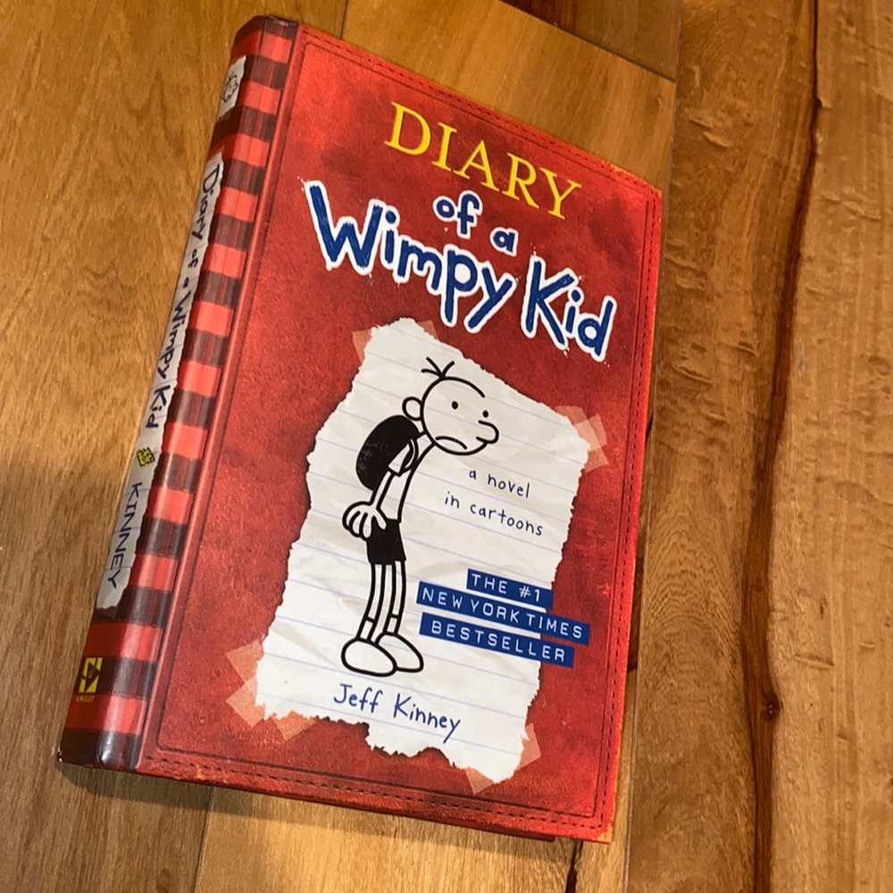 NEW | HARDCOVER DIARY OF A WIMPY KID BOOK